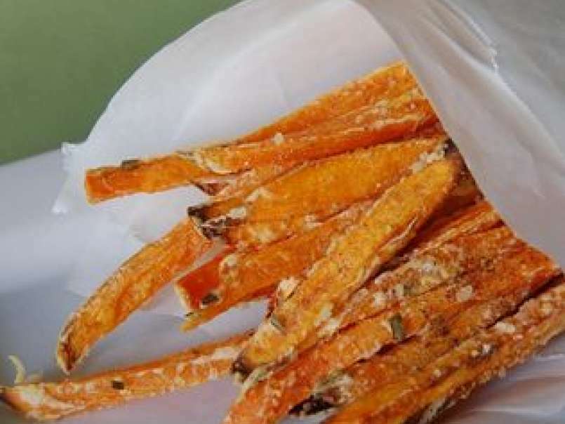 Guédilles aux crevettes et frites de patate douce - photo 2