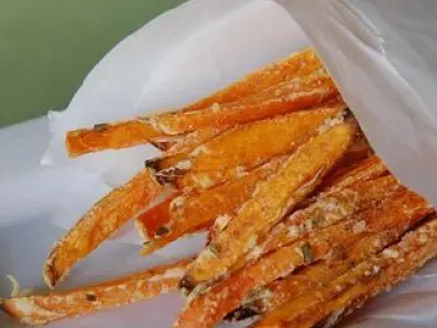 Guédilles aux crevettes et frites de patate douce - photo 2