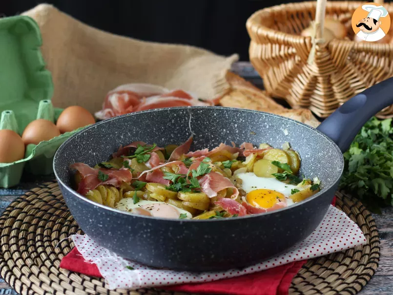Huevos rotos, la recette espagnole super facile à faire à base de pommes de terre et d'œufs - photo 5