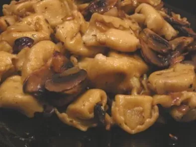 J'ai essayé....Les tortellinis aux champignons - photo 2