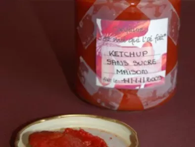 Ketchup sans sucre maison