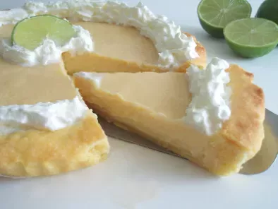 Key lime pie ou Tarte au citron vert