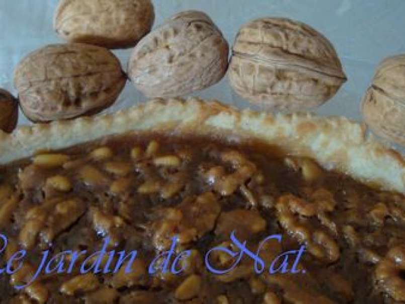 La divine tarte aux noix et pignons caramélisés - photo 2