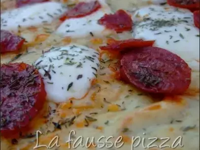 La fausse pizza de Nigella Lawson