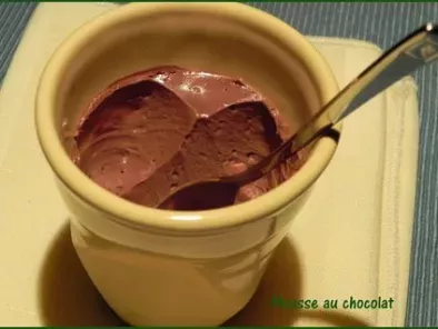 La mousse au chocolat de Nigella, sans gluten et sans lactose