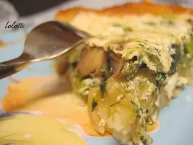 La pâte à croissant dans ta quiche, des asperges, des champignons, de la mozzarella? - photo 3