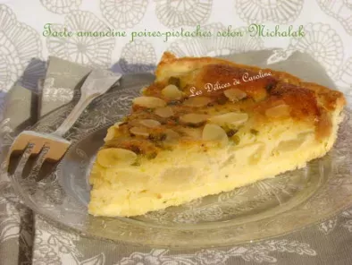 La tarte Michalak à la poire et aux pistaches - photo 3