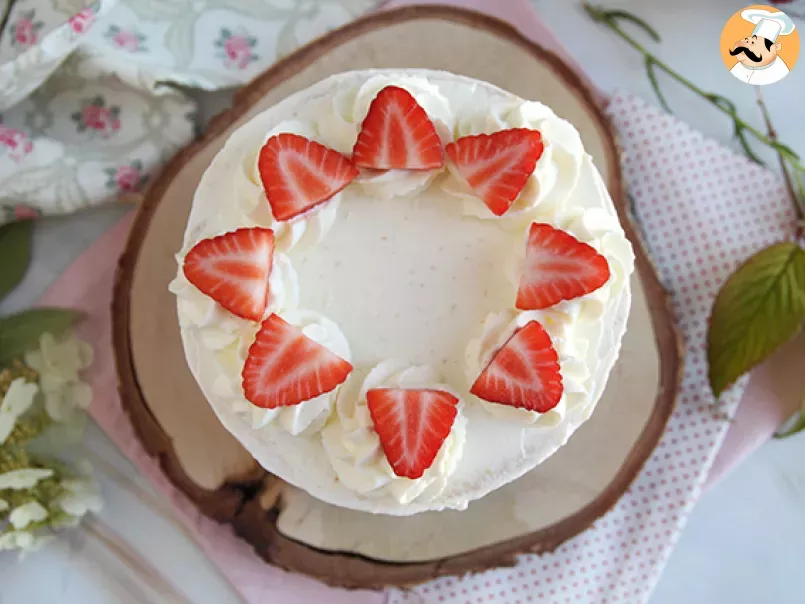 Layer cake aux fraises et crème mascarpone - photo 6