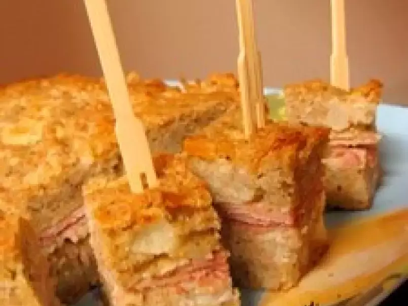 Le cake chou-fleur, noisettes et jambon de Carotte