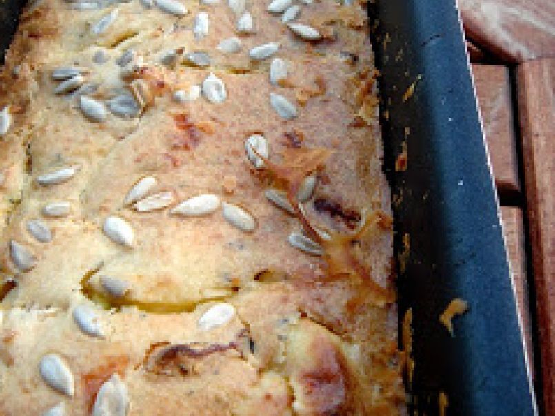 Le cake multigraines mimolette - poulet - courgettes - photo 3