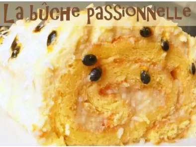 Le passionnel (Gâteau roulé noix de coco / fruit de la passion) - photo 2