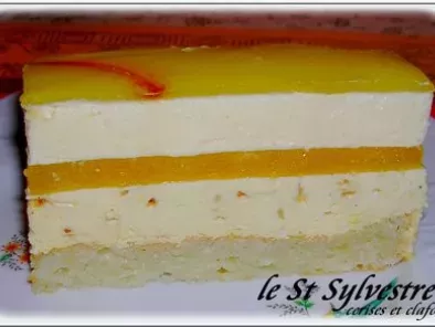 LE ST SYLVESTRE (entremet nougat/orange ) recette du M-O-F : NORBERT VANNIER - photo 2