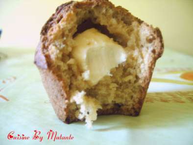 Les délicieux muffins orange-chocolat blanc