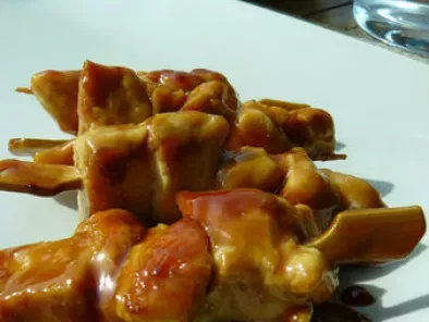 Les mini brochettes de poulet à la sauce Yakitori, le Japon s'invite à la maison !