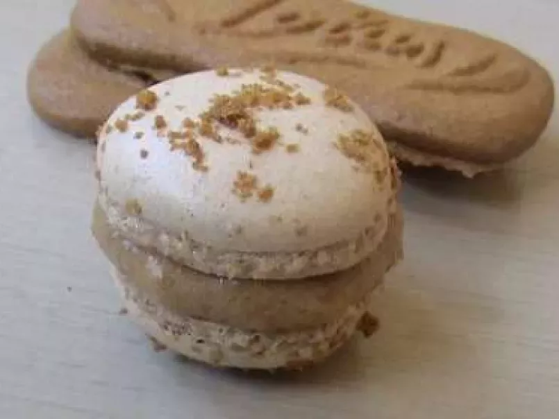 macarons aux speculoos