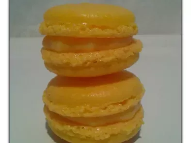 Macarons Passion-Curd
