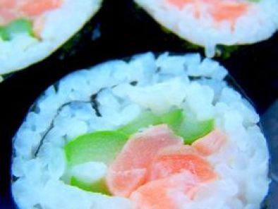 Maki saumon & Asperge verte