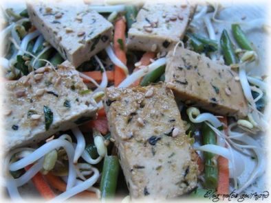 Méli-mélo de tofu aux herbes - photo 2