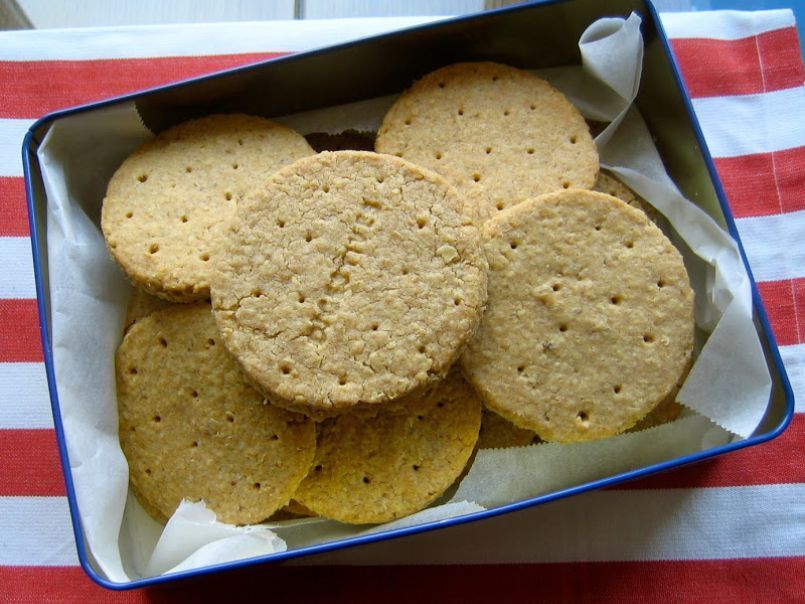 Mes digestive biscuits, for tea time, trop trop bons!