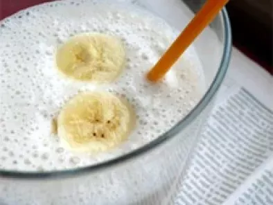 Milkshake végétal amande & banane
