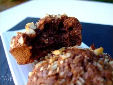 Mini-brownies aux noix et amandes - photo 2