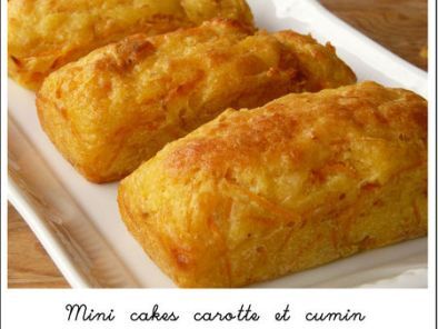 Mini-cakes carotte et cumin