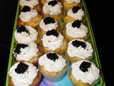 mini cupcakes saumon tartare