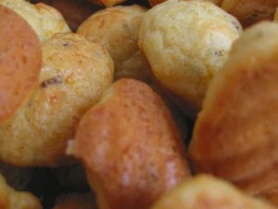 Mini madeleines salées