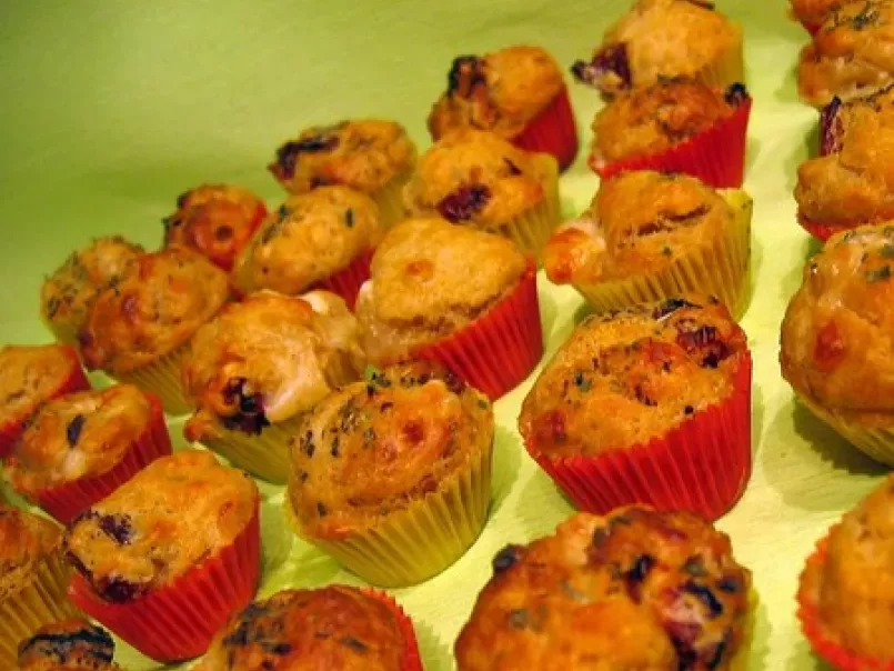 Mini muffins salés aux tomates séchées, parmesan et origan - photo 2