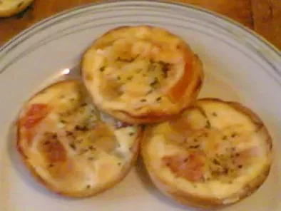 Mini quiches tomate/mozza