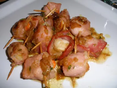Minis brochettes de noix de saint-jacques au bacon - photo 2