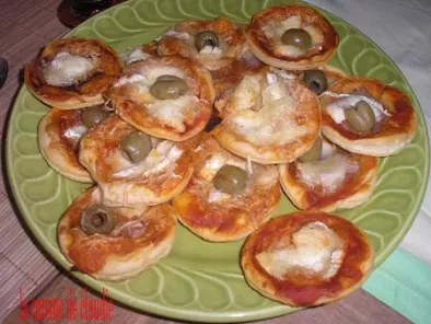Minis pizza feuilleté
