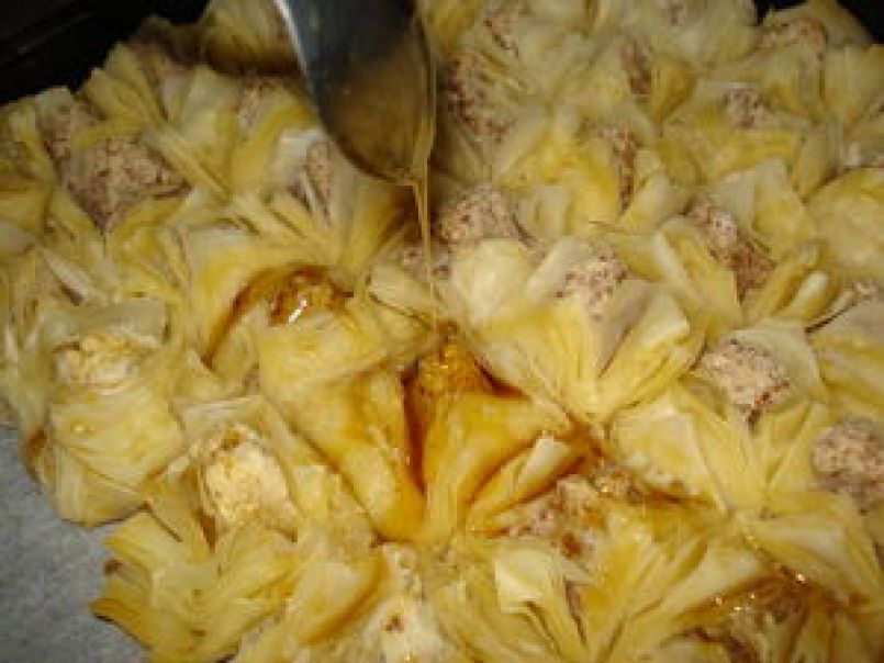 Mkhabez au flan et noisette et Chamiya pistaches (petites pâtisseries) - photo 5