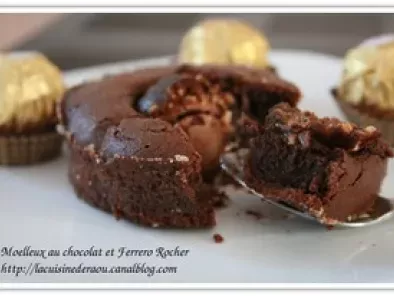 Moelleux au chocolat et Ferrero Rocher - photo 2