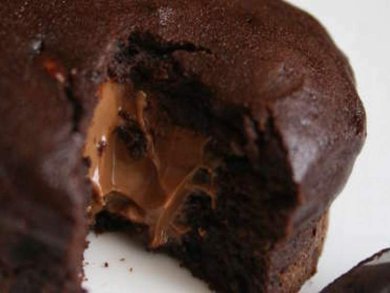 Moelleux chocolat noir au coeur fondant de praliné - photo 2