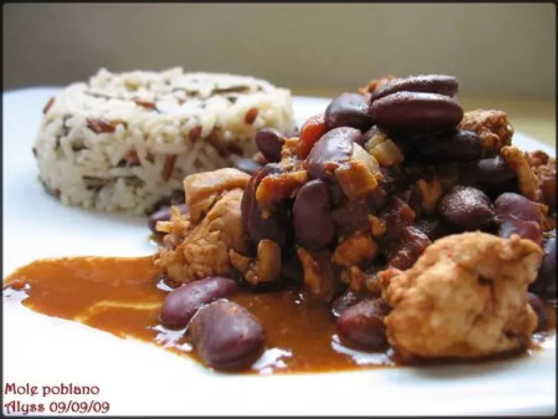 Mole poblano (poulet au chocolat ou cacao, mexicain) - photo 6
