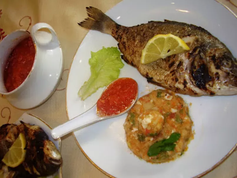 Mon complet poisson avec sa tastira tunisienne et sa sauce kerkenaise - photo 2