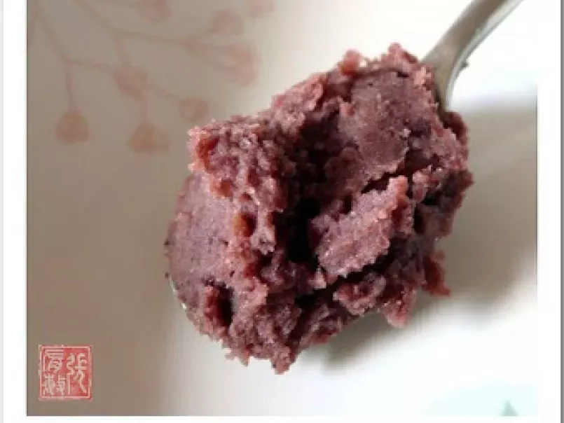 Monomanie en rouge (red bean paste & ice cream) - photo 2