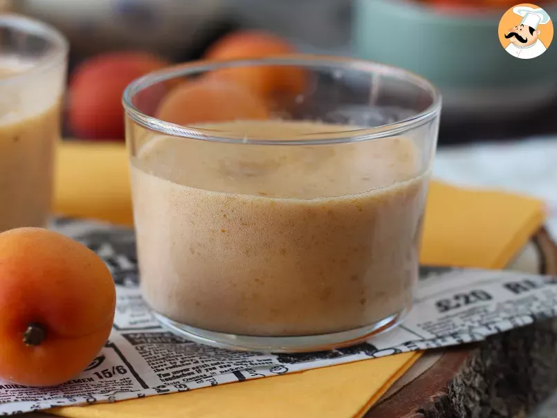 Mousse à l'abricot super facile à faire, sans cuisson et avec peu d'ingrédients! - photo 3