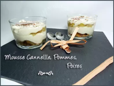 Mousse Cannelle, Pommes, Poires - photo 2