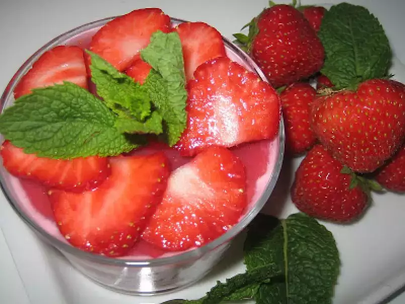 Mousse de fraises légère. - photo 2