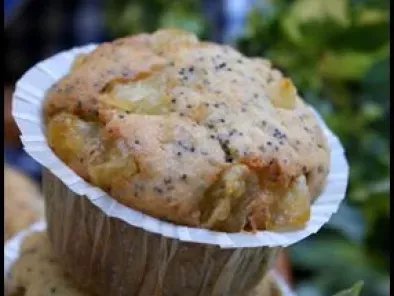 Muffin au lait de coco, pavot et ananas confit - photo 2
