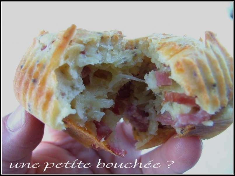 Muffin fromager crousti-moelleux: emmental, bacon & graines de moutarde - photo 4
