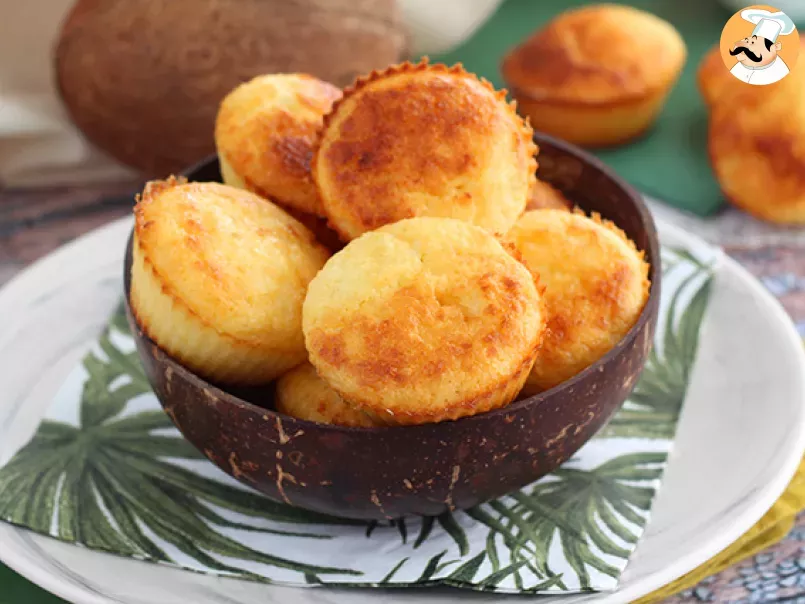 Muffins à la noix de coco brésiliens - Queijadinhas