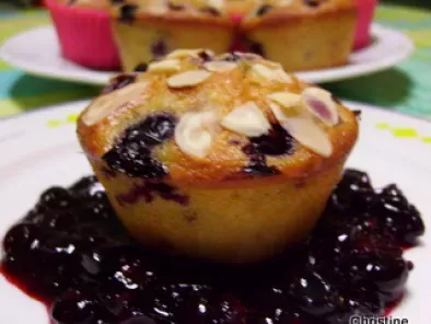 Muffins amandes-cassis