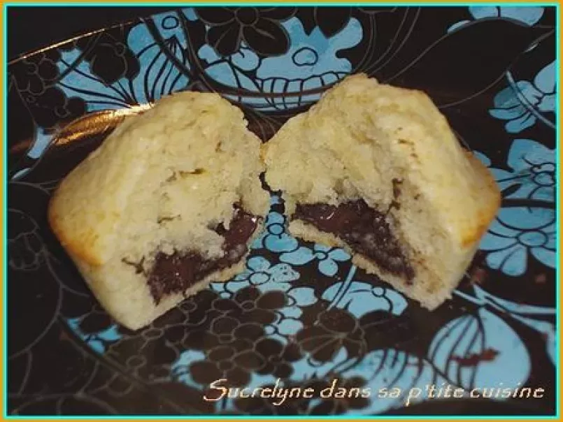 Muffins amandes coeur de chocolat - photo 2