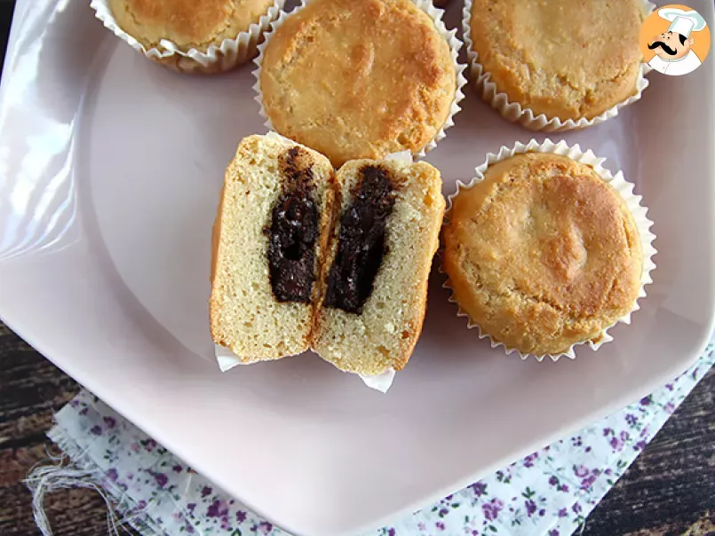 Muffins au coeur chocolaté - Vegan et sans gluten - photo 2