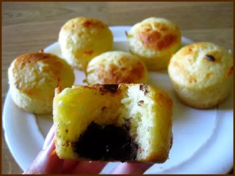 Muffins au coeur de nutella ! (sans beurre)