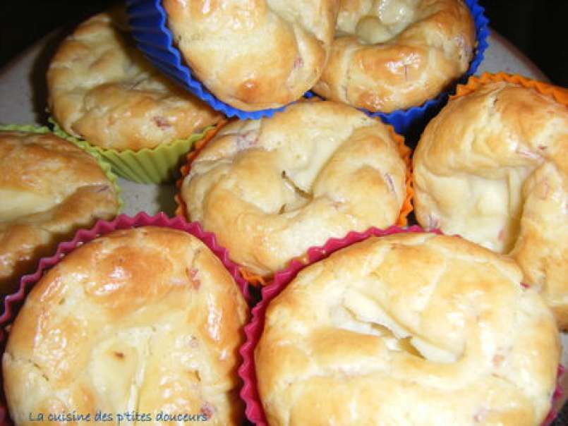 Muffins au jambon, coeur de vache qui rit! - photo 4