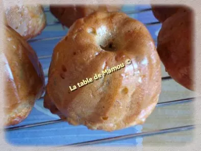 Muffins au jambon râpé fumé, comté et noix